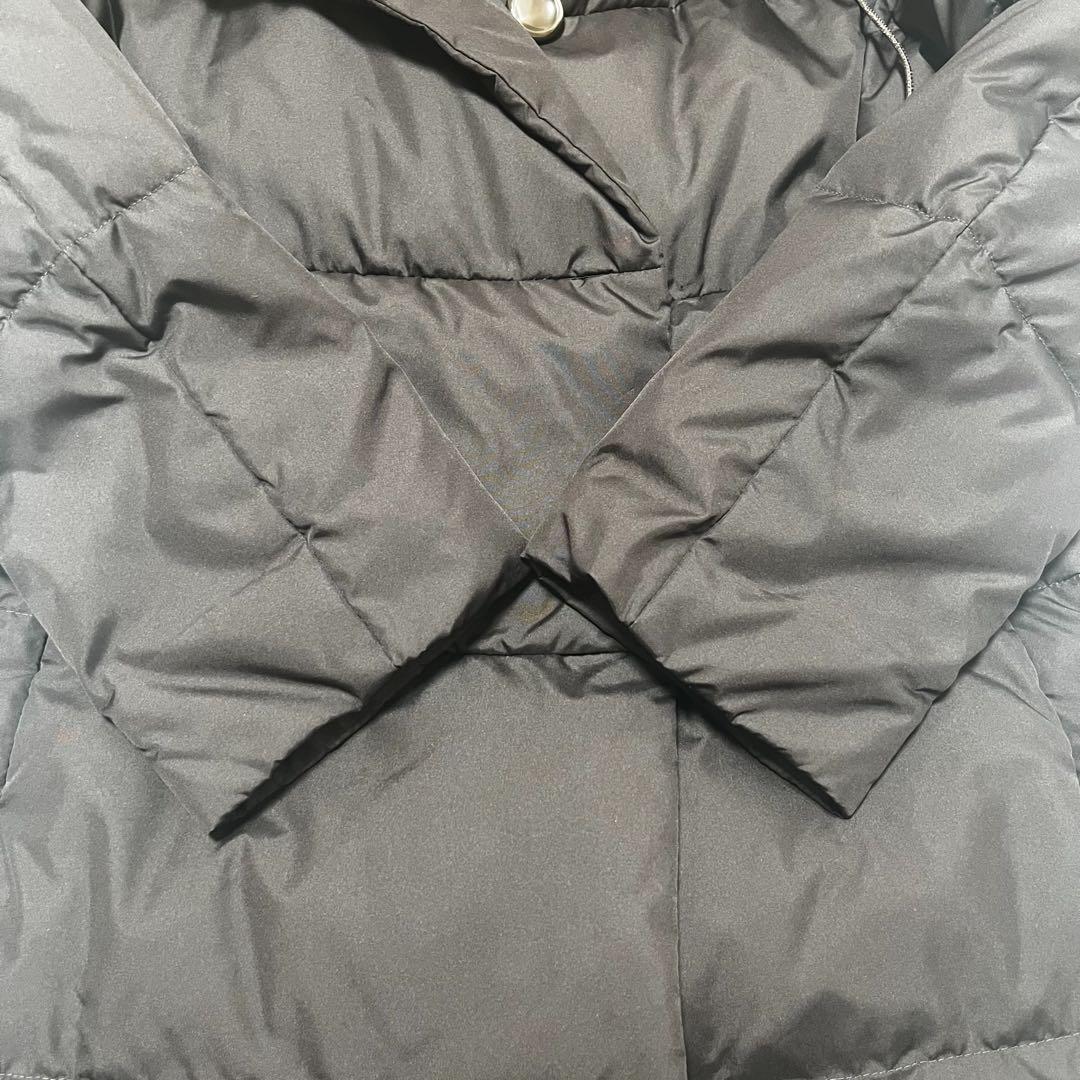 美品✨MaxMara ダウンコート　ロング　白タグ　ラビットファー　ブラウン