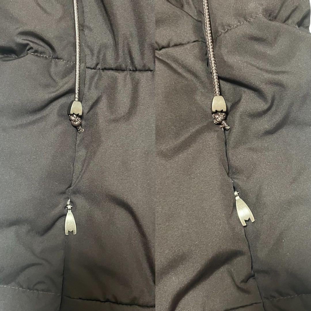 美品✨MaxMara ダウンコート　ロング　白タグ　ラビットファー　ブラウン