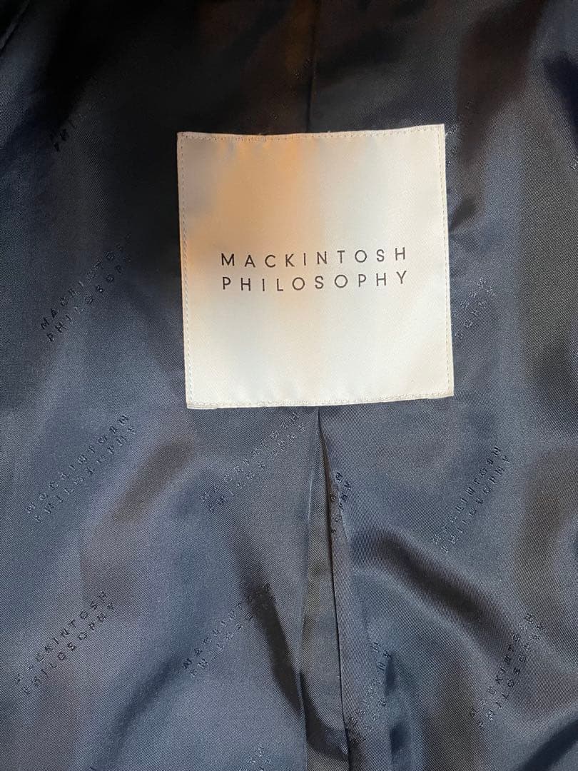 MACKINTOSH PHILOSOPHY チェスターコートベルト付き