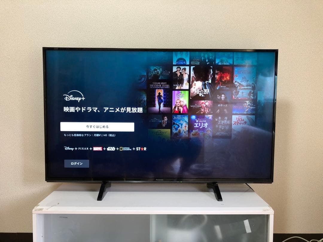 パナソニック 49V型 4K 液晶テレビ スマートビエラ TH-49FX600