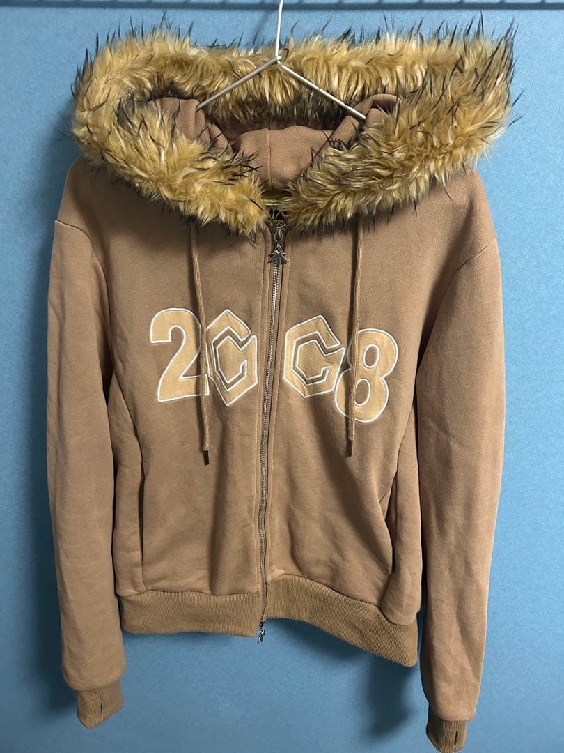 【正規品】メルカリ最安値‼️fuckthisindustry ファーパーカー