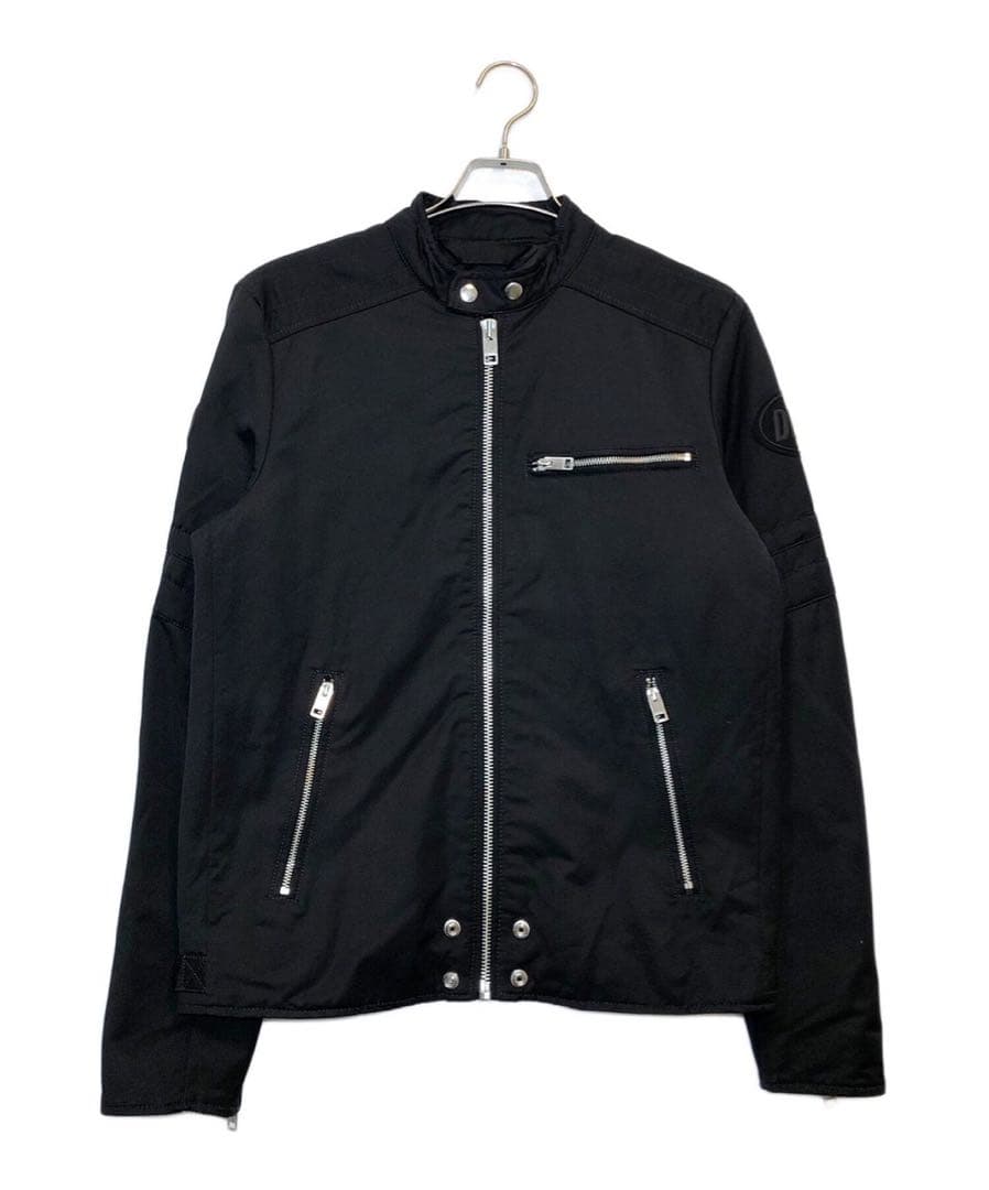 DIESEL ブラック ライダースジャケット　エライザジャケット　タグ付き