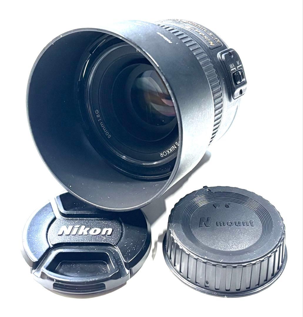 Nikon AF-S NIKKOR 1:1.8 単焦点レンズ 2本 セット
