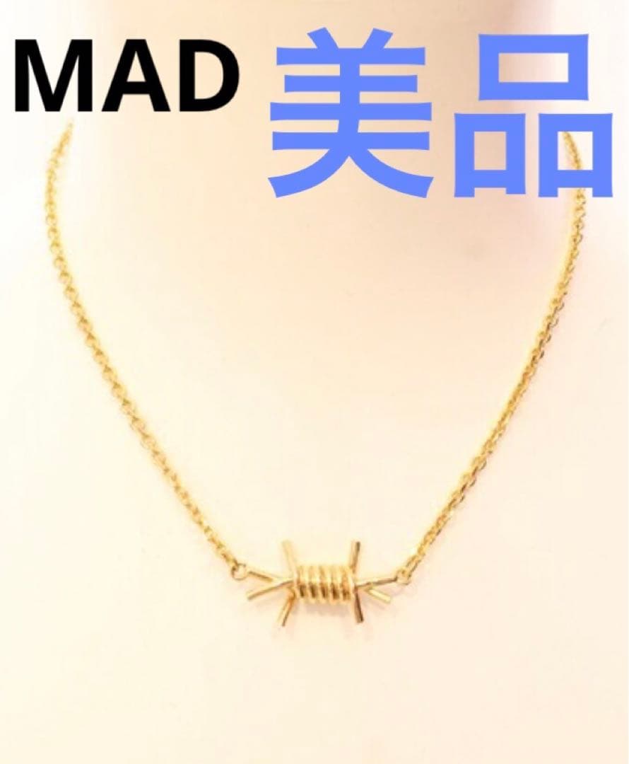 ムーンエ MOONA MAD ネックレス 有刺鉄 プロパガ 清春 黒夢 hyde