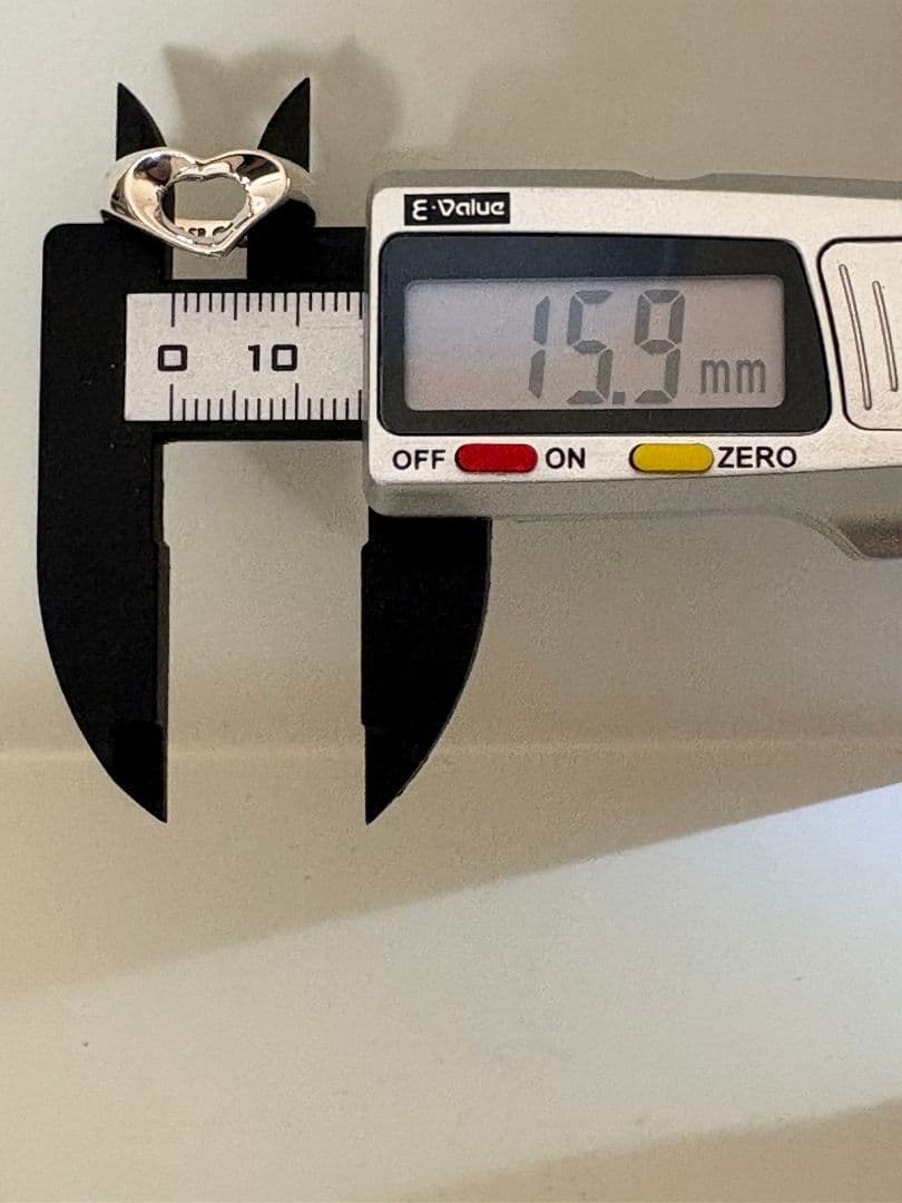 ティファニーエルサ・ペレッティ オープンハート サイズ棒:約9~9.5号