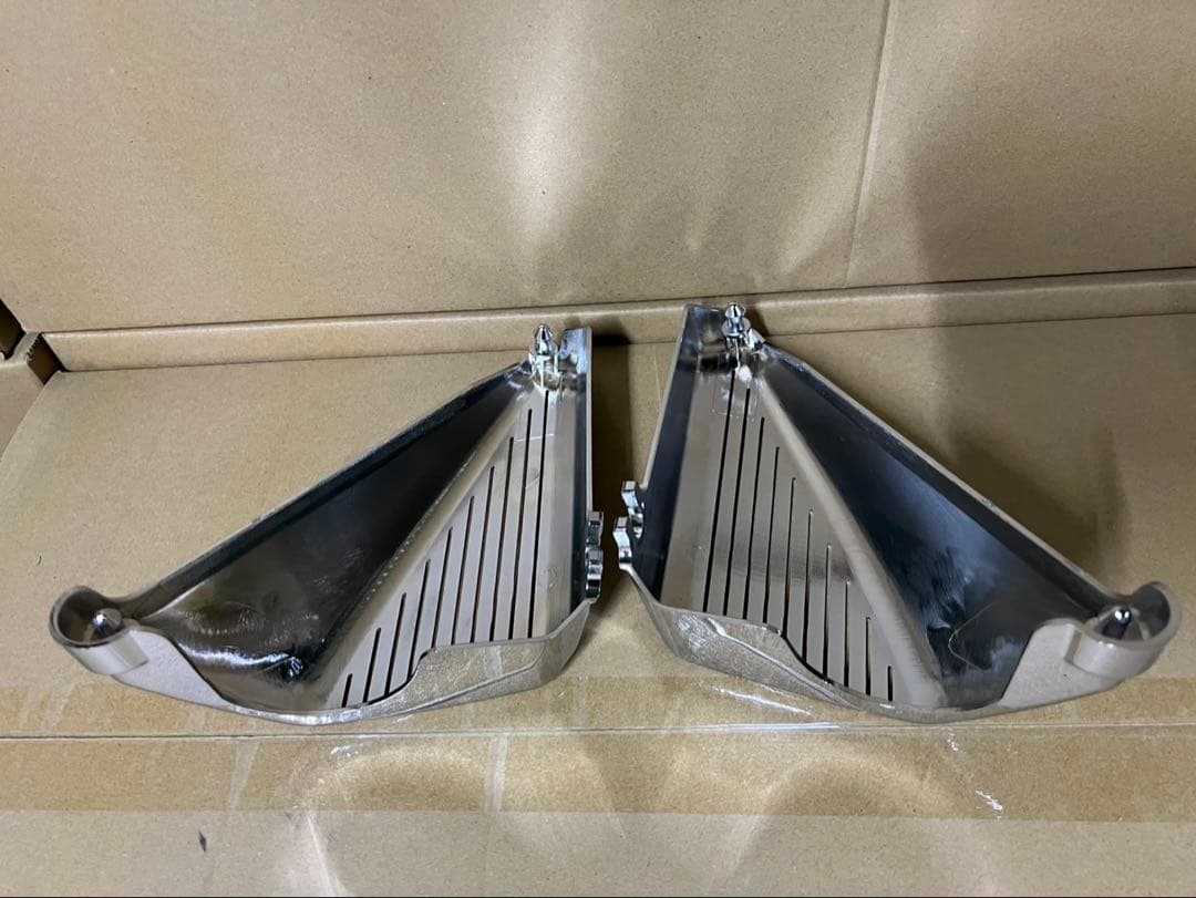 ゼファー400　メッキ　エアクリ　カバー/ アルフィン仕様 サイド ZR400C