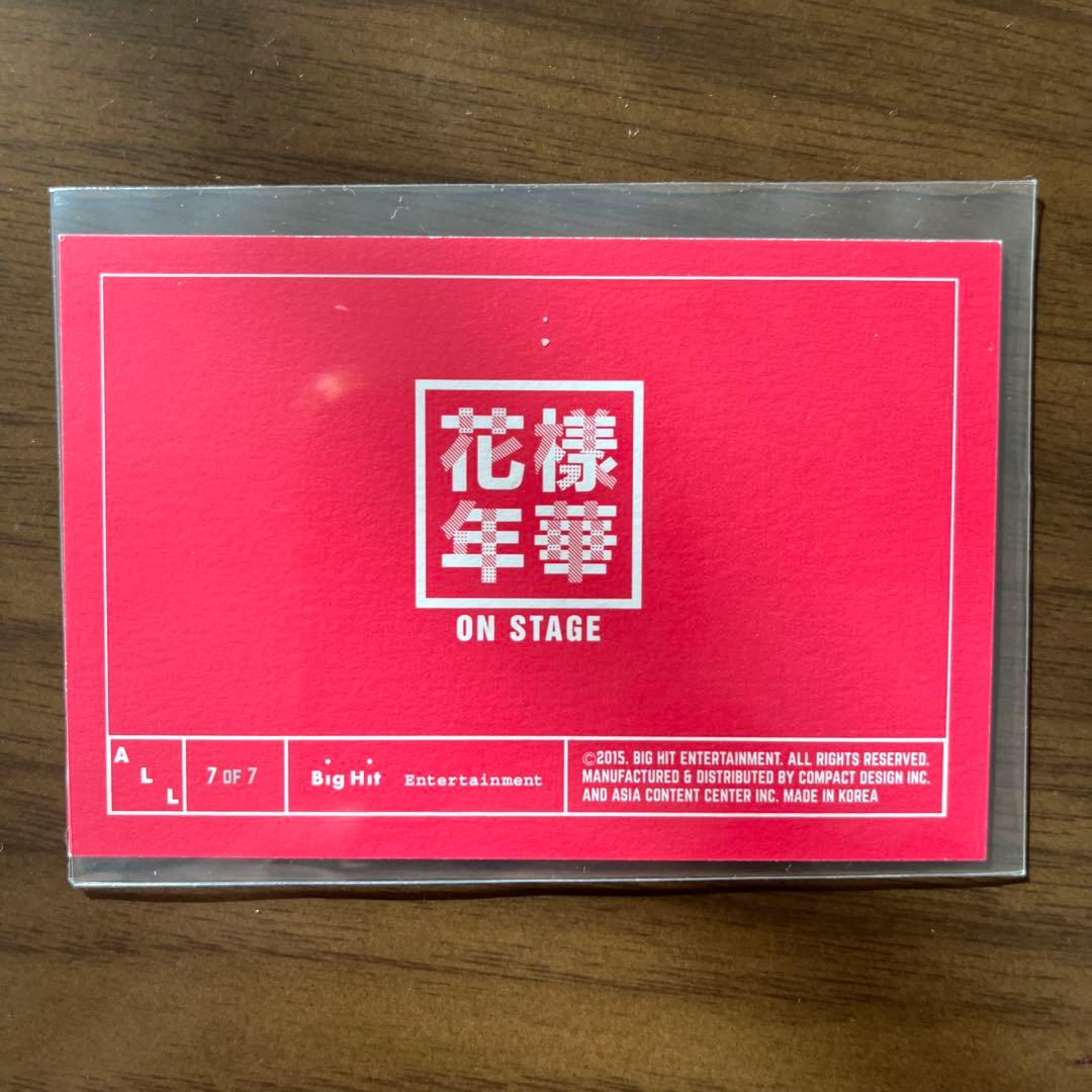 BTS 花様年華　オンステージ　オンステ　ミニフォト　オール　コンプ