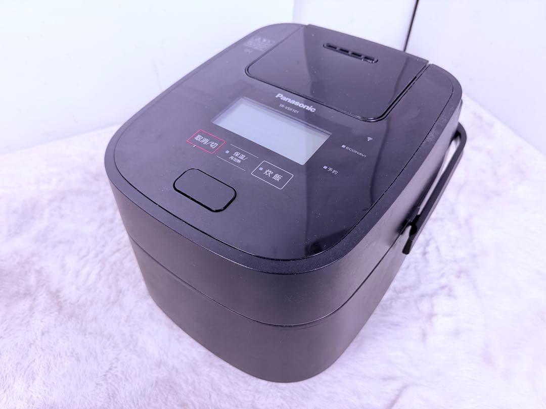 Panasonic 炊飯器5.5合炊 黒 SR-VSX101-W 2023年製