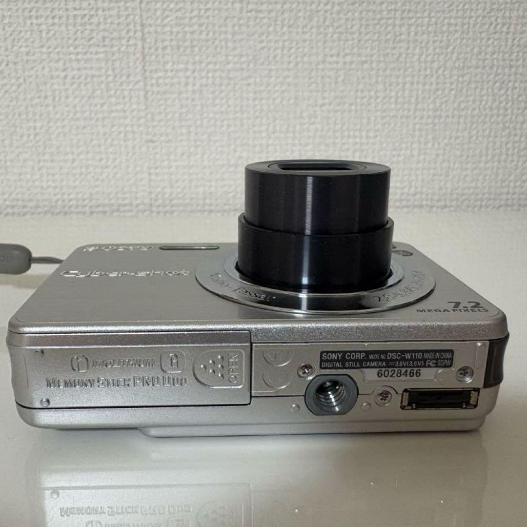 【動作確認済】SONY Cyber-shot DSC-W110 シルバー