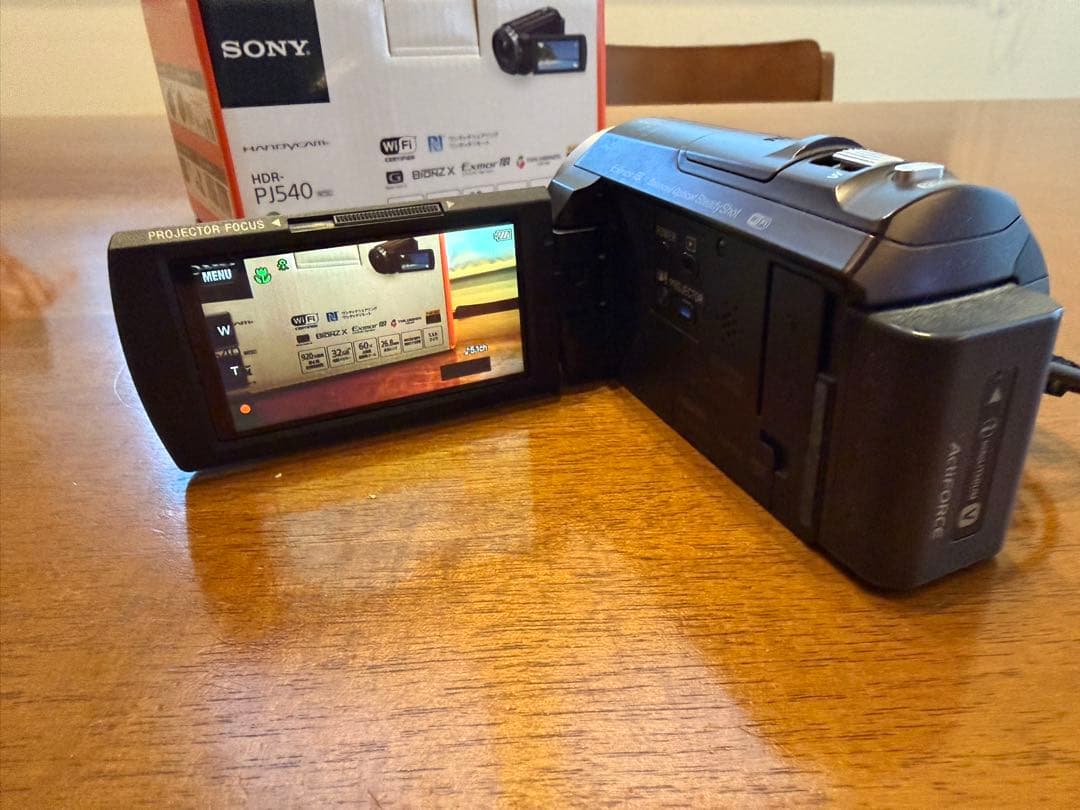 Sony HDR-PJ540 ビデオカメラ 本体　動作確認済
