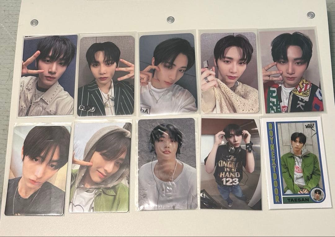 boynextdoor テサン who Why トレカセット 特典 封入