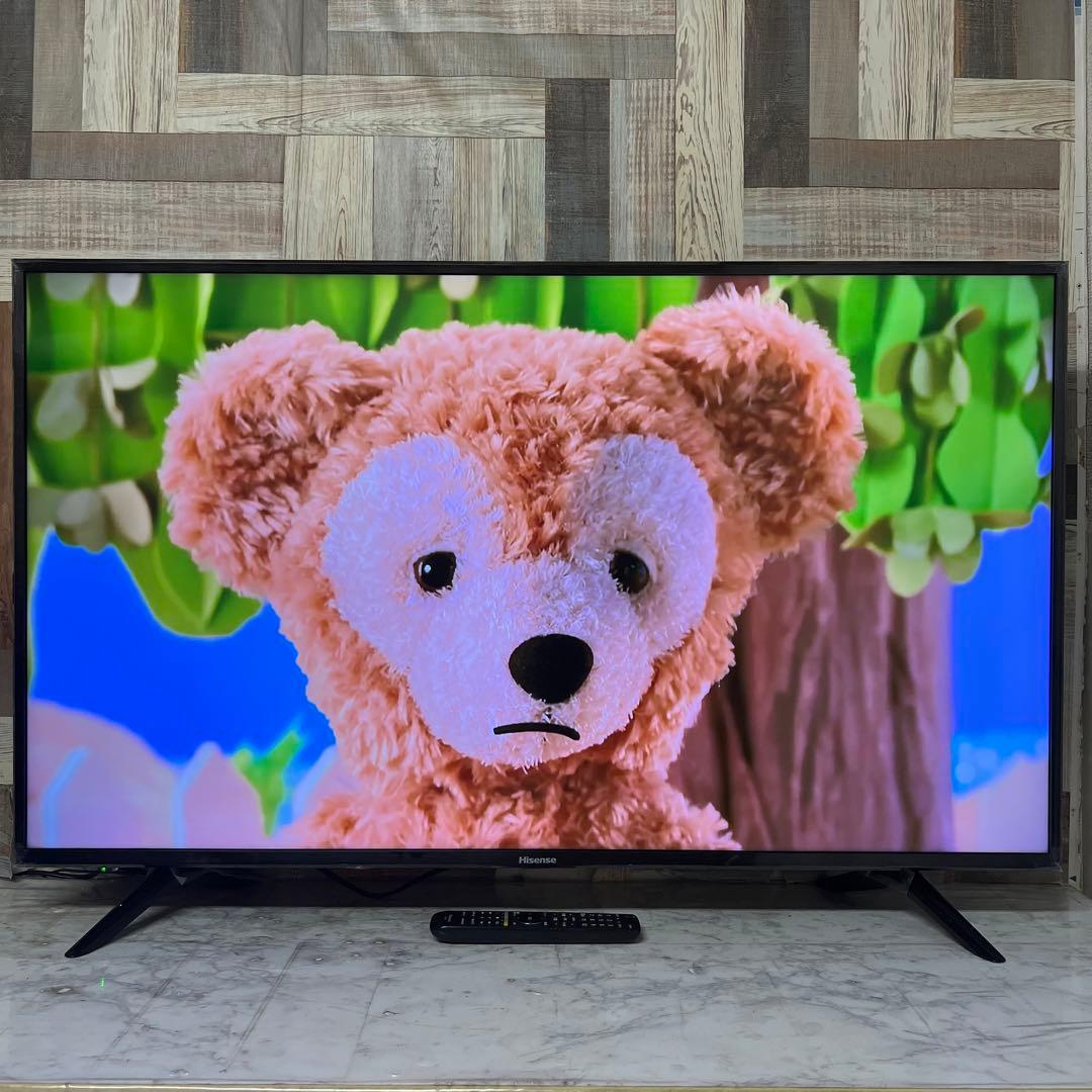 即日受渡❣️全国送料込ハイセンスHisense4k50V型外付HDD裏録画対応