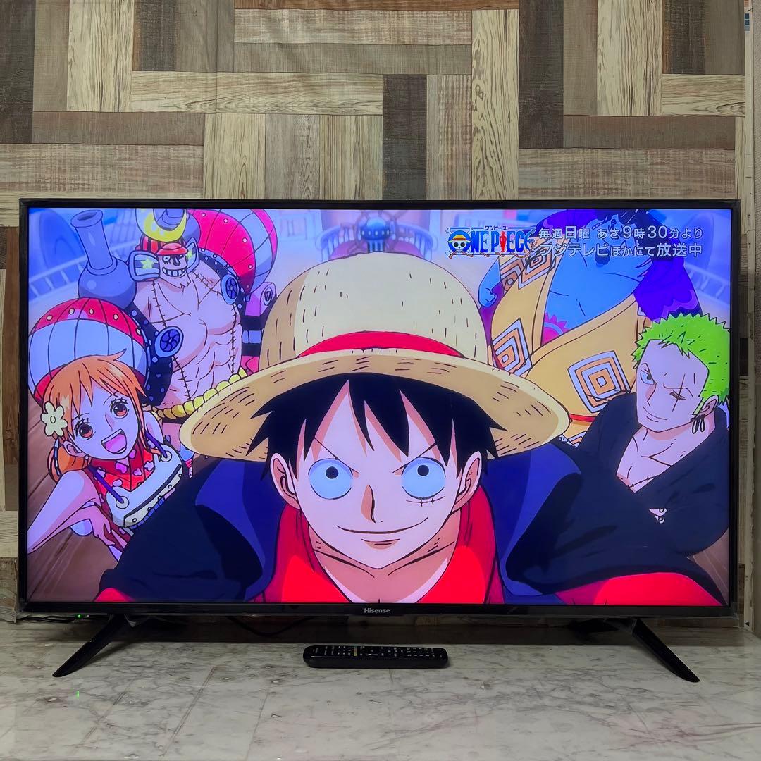 即日受渡❣️全国送料込ハイセンスHisense4k50V型外付HDD裏録画対応