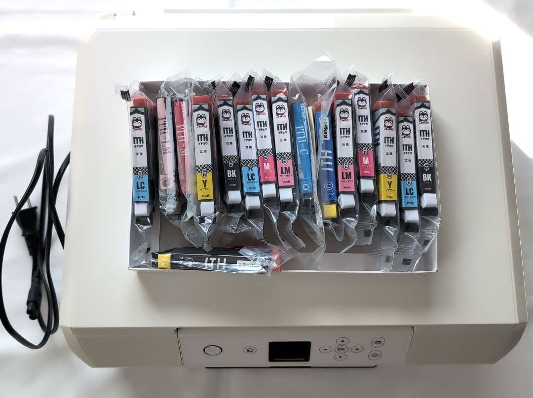 EPSON プリンター 複合機 EP-710A インク16本付き