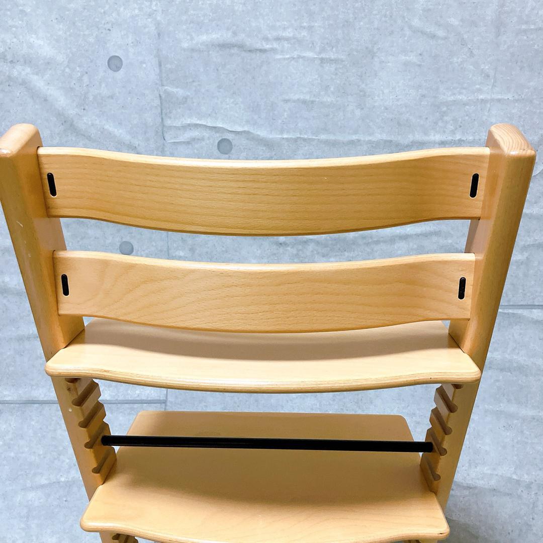 【極美品】STOKKE トリップトラップ シリアル6 ナチュラル チェア 子ども