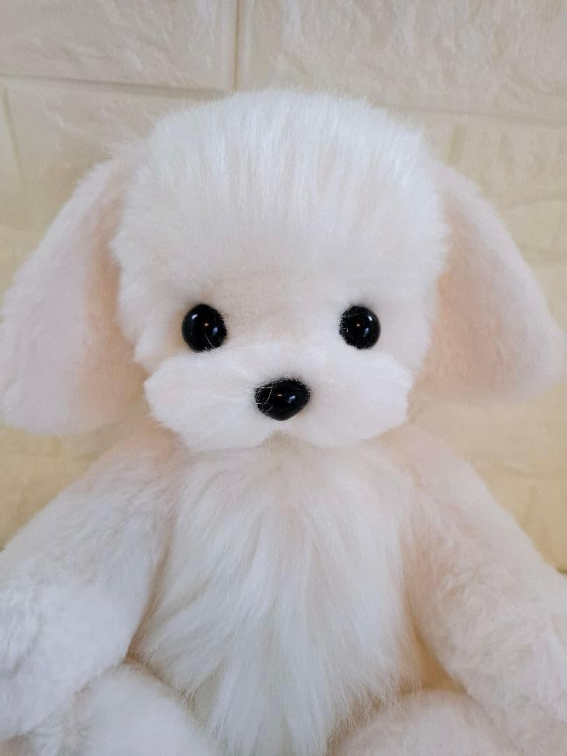 2.ぬいぐるみ、テディマルチーズ、犬、ハンドメイド、オリジナル、抱きしめられる.