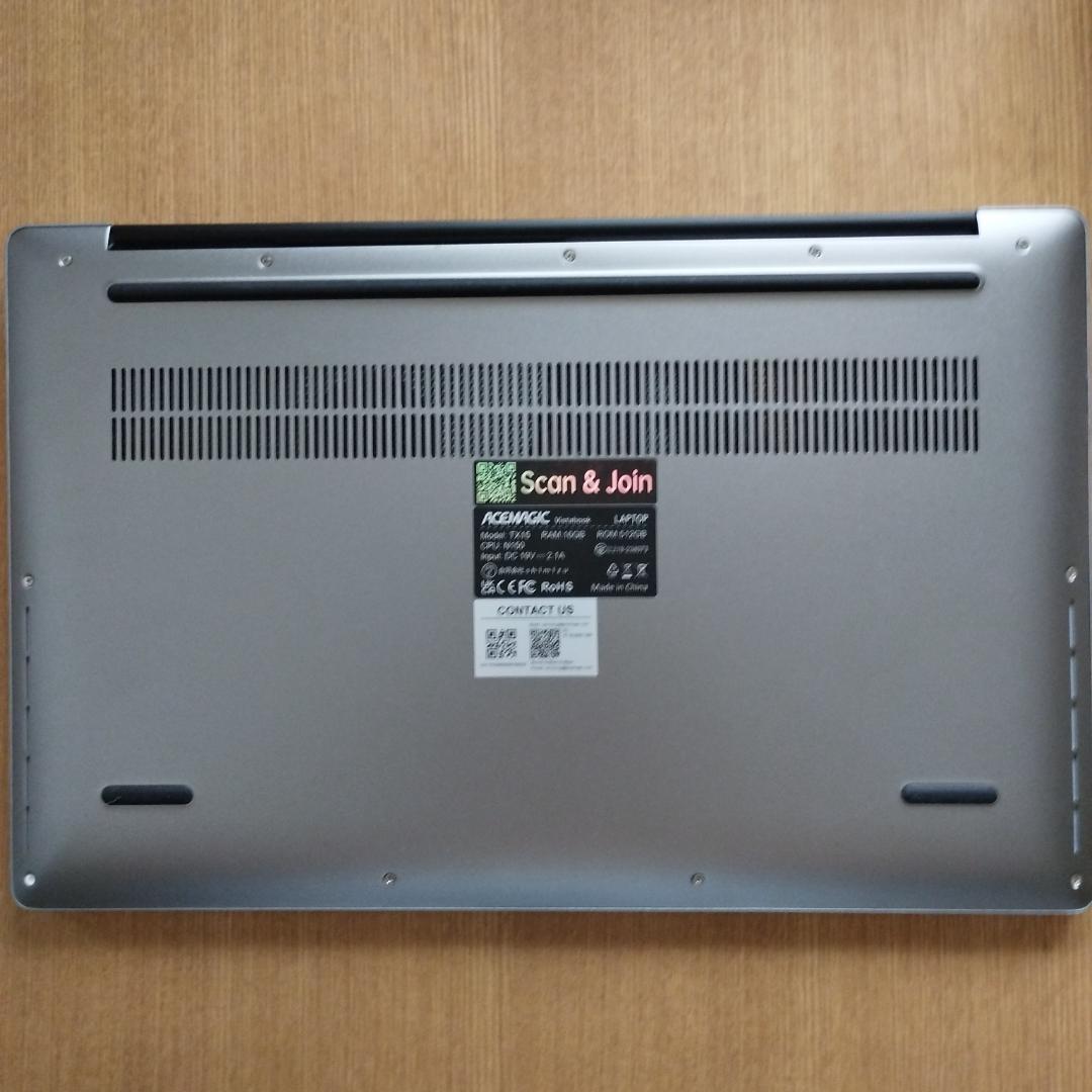 ACEMAGIC ノートパソコン 15.6インチ PC 2025新型N150