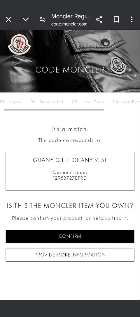 モンクレール GHANY ガーニー　ダウンベスト レディース 0サイズ 美品