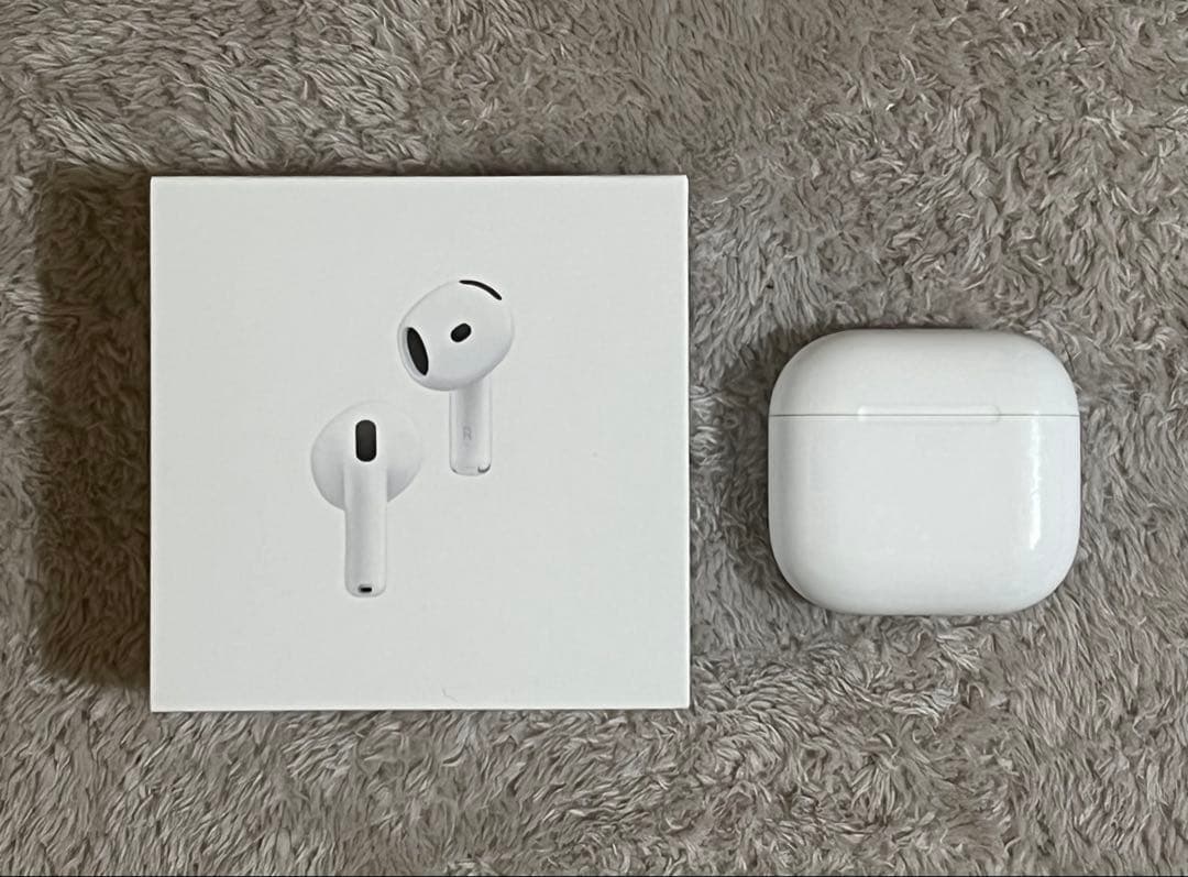 アクティブノイズキャンセリング搭載　AirPods4
