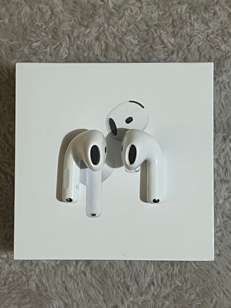 アクティブノイズキャンセリング搭載　AirPods4