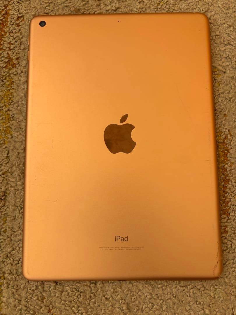 Apple iPad ローズゴールド 画面ひび割れ