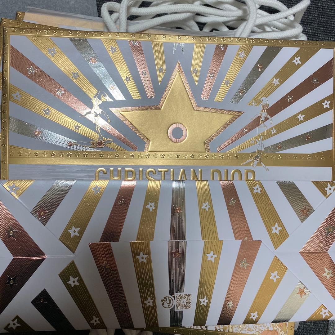 CHRISTIAN DIOR 2025年ショップ袋 ゴールド 100枚