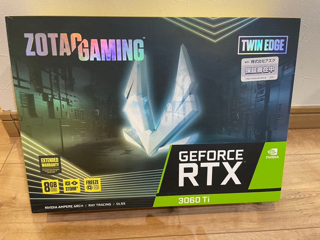 ZOTAC GeForce RTX 3060 Ti 8GB 美品