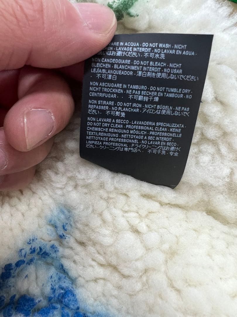 Balenciaga バレンシアガ ムートン グラフィティ 落書き レザー