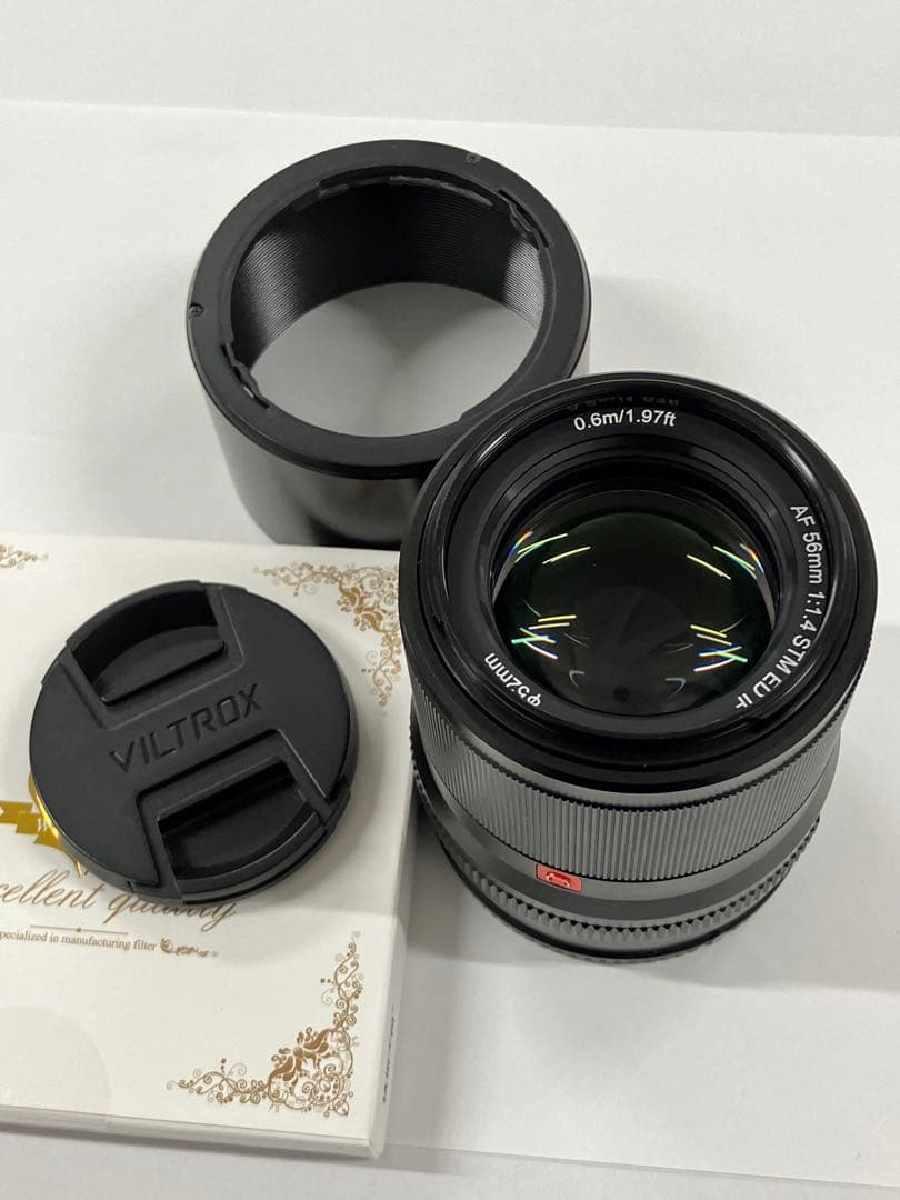 【美品】Viltrox af 56mm f1.4 Z STM初期対応あり