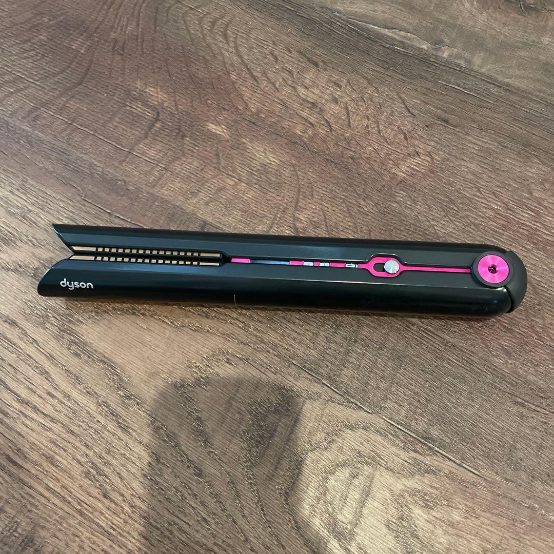 Dyson ストレートヘアアイロン HS01 黒とピンク
