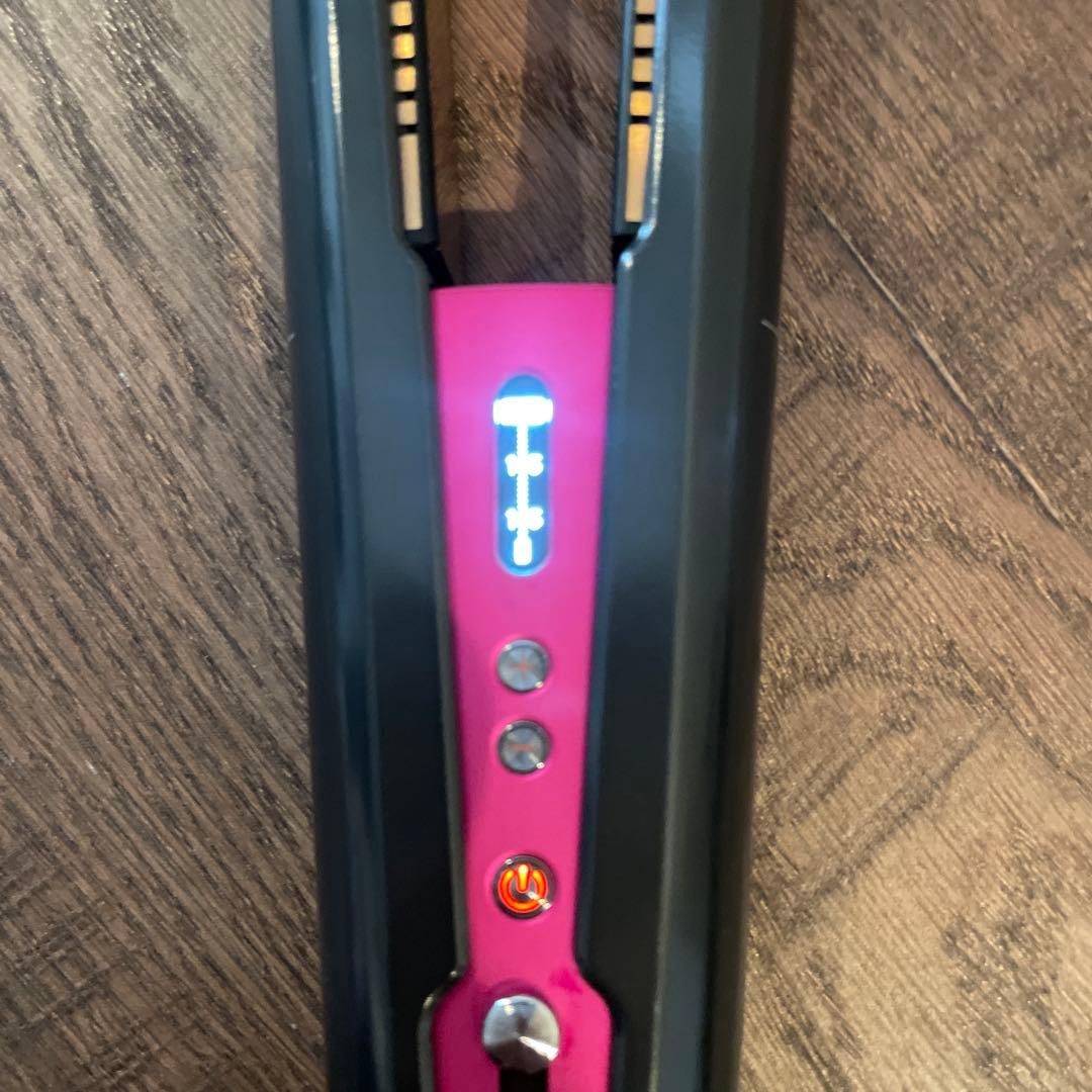 Dyson ストレートヘアアイロン HS01 黒とピンク