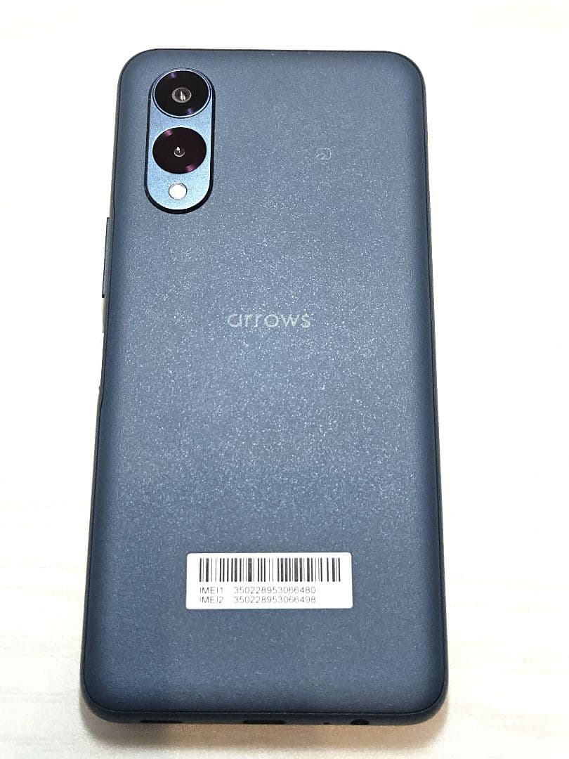arrows スマートフォン ダークブルー 本体