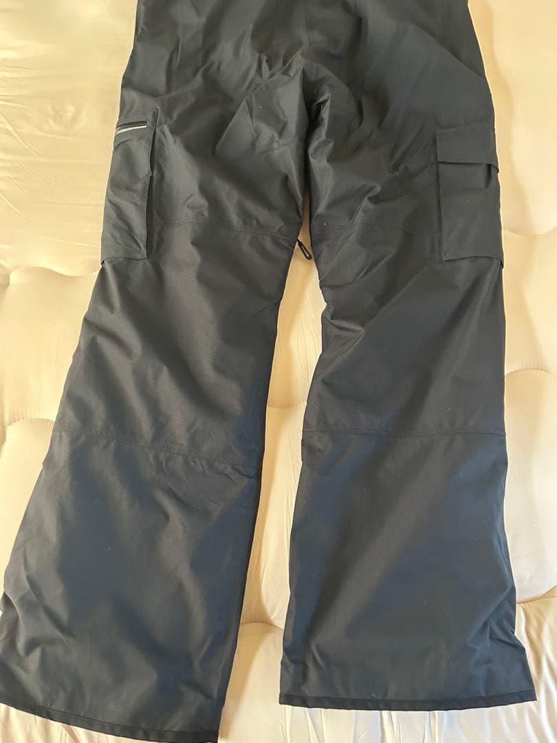 美品 SALOMON スノーボードウェア ビブパンツ スキーウェア XL