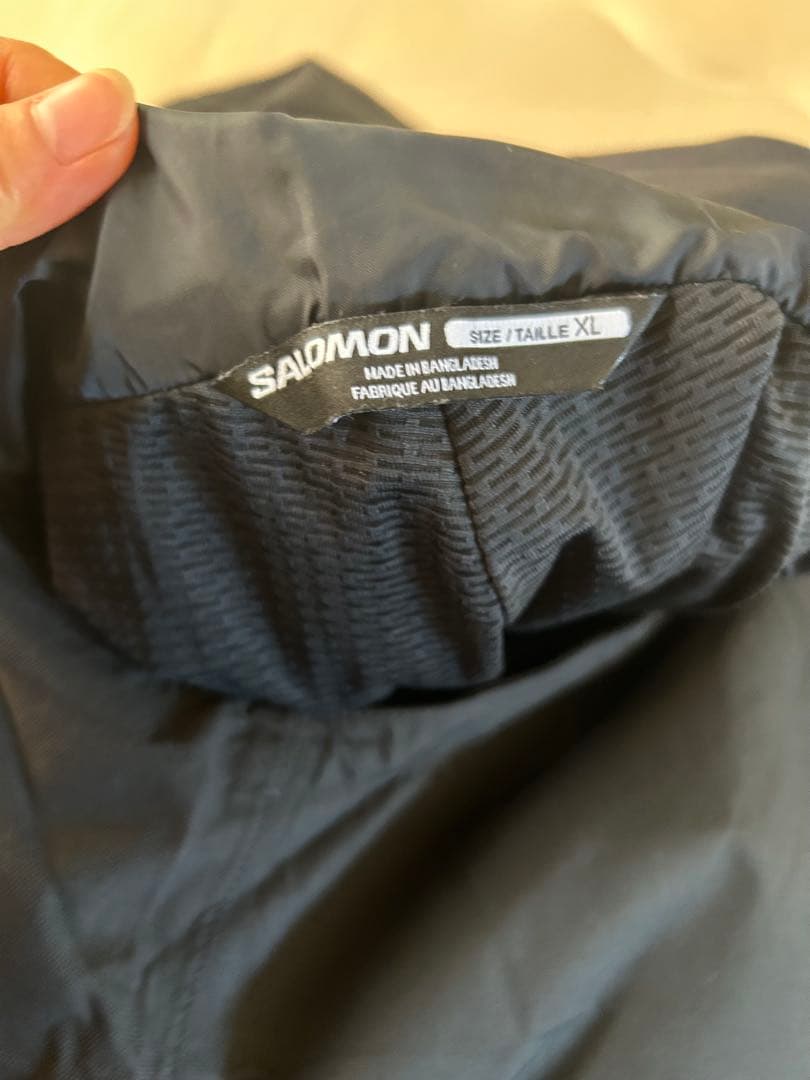 美品 SALOMON スノーボードウェア ビブパンツ スキーウェア XL
