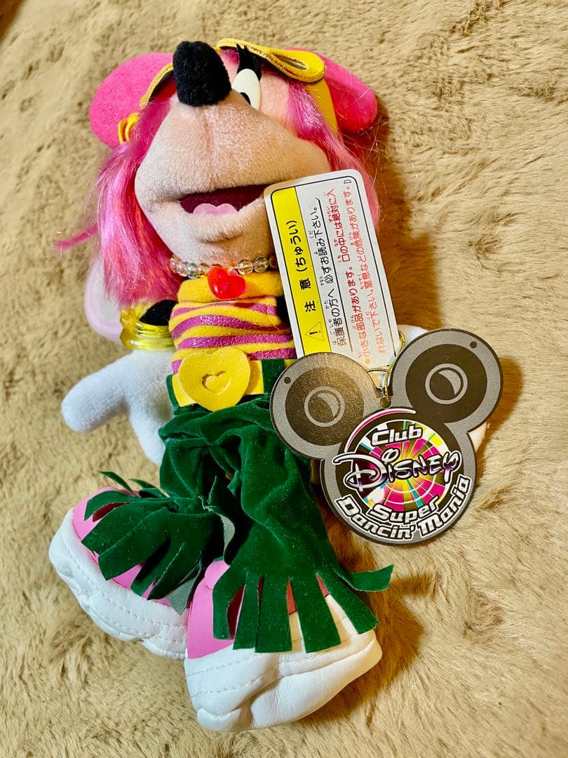 入手困難クラブディズニー限定 ピンク髪ミニー ぬいぐるみ 未使用タグ付