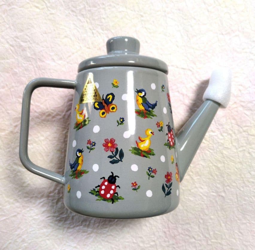 フェイラー　ホーロー　マグカップ　ポット　トレー3点セット