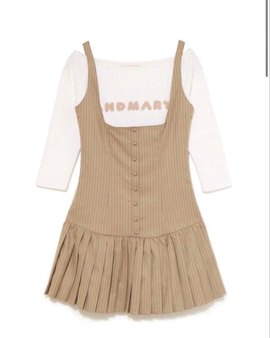 【値引き】andmary Jade set mini dress