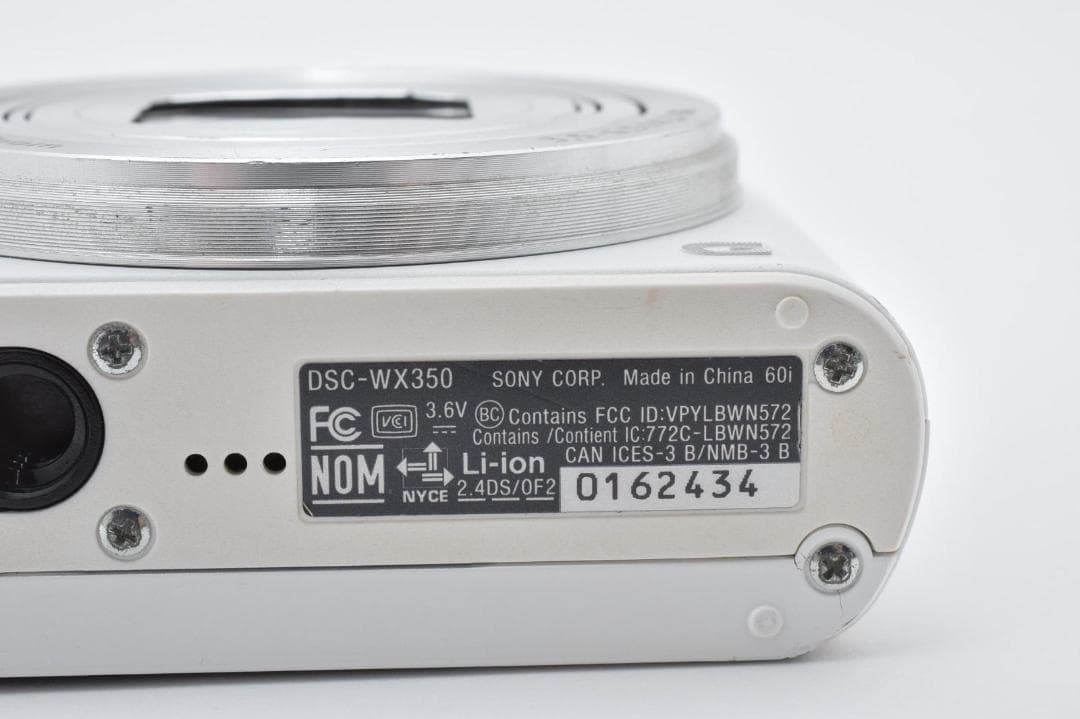 【美品】 SONY DSC-WX350 Cyber-shot デジタルカメラ