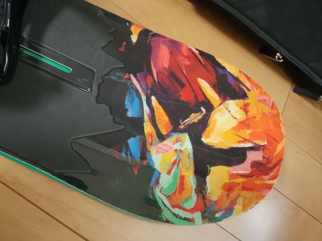 BURTON　スノーボード板　ブーツ　ビンディング　ケース　セット