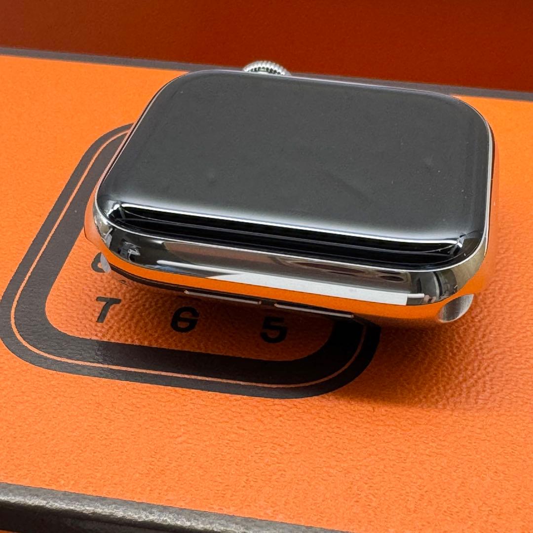 2191 Apple Watch エルメス　series5 シルバー　セルラー