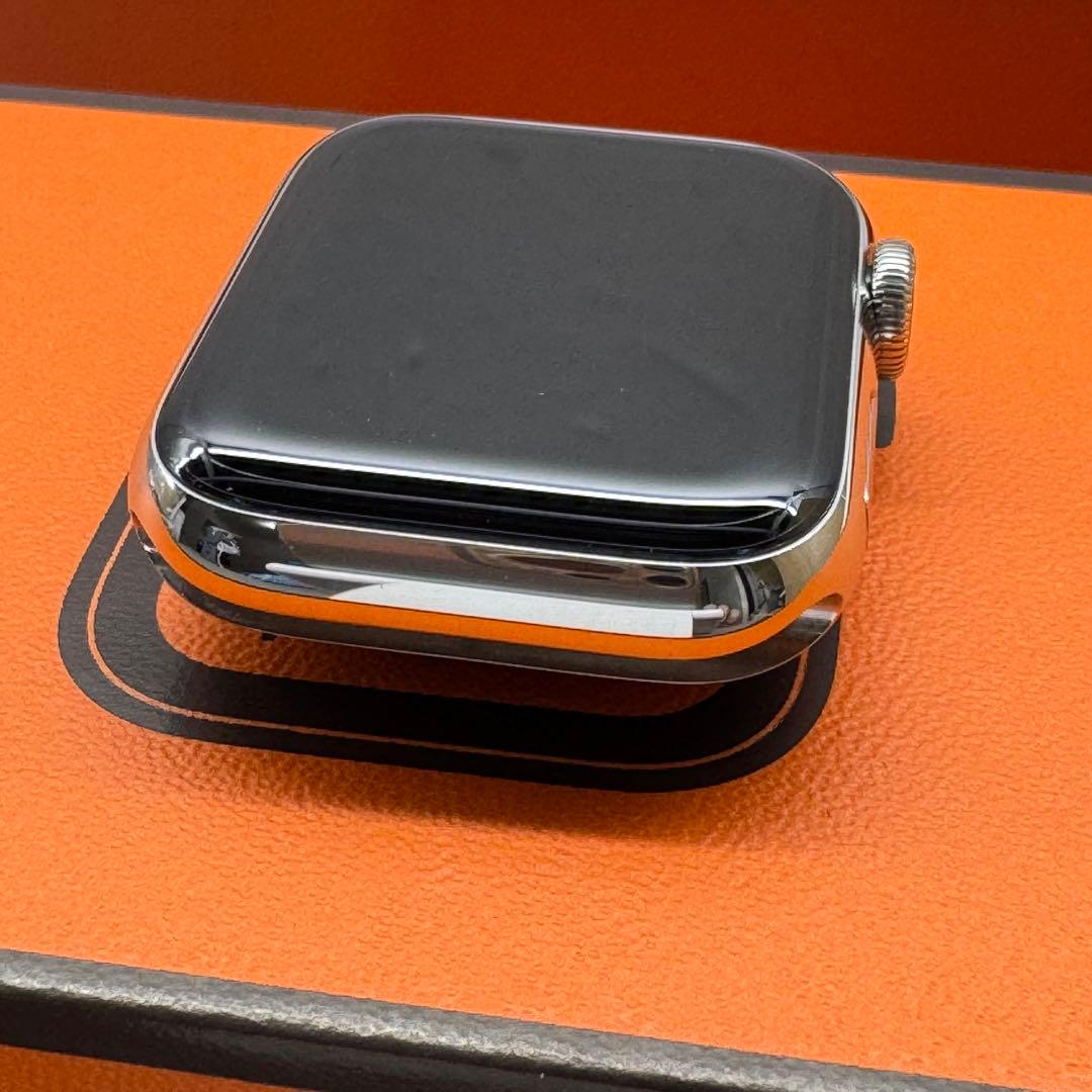 2191 Apple Watch エルメス　series5 シルバー　セルラー