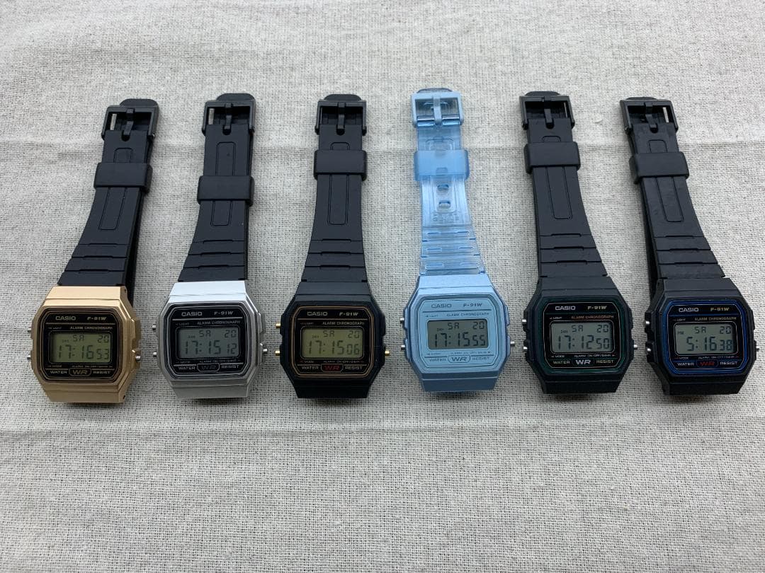 k*i様 CASIO チープカシオ デジタル腕時計 16点セット + Q&Qとダ