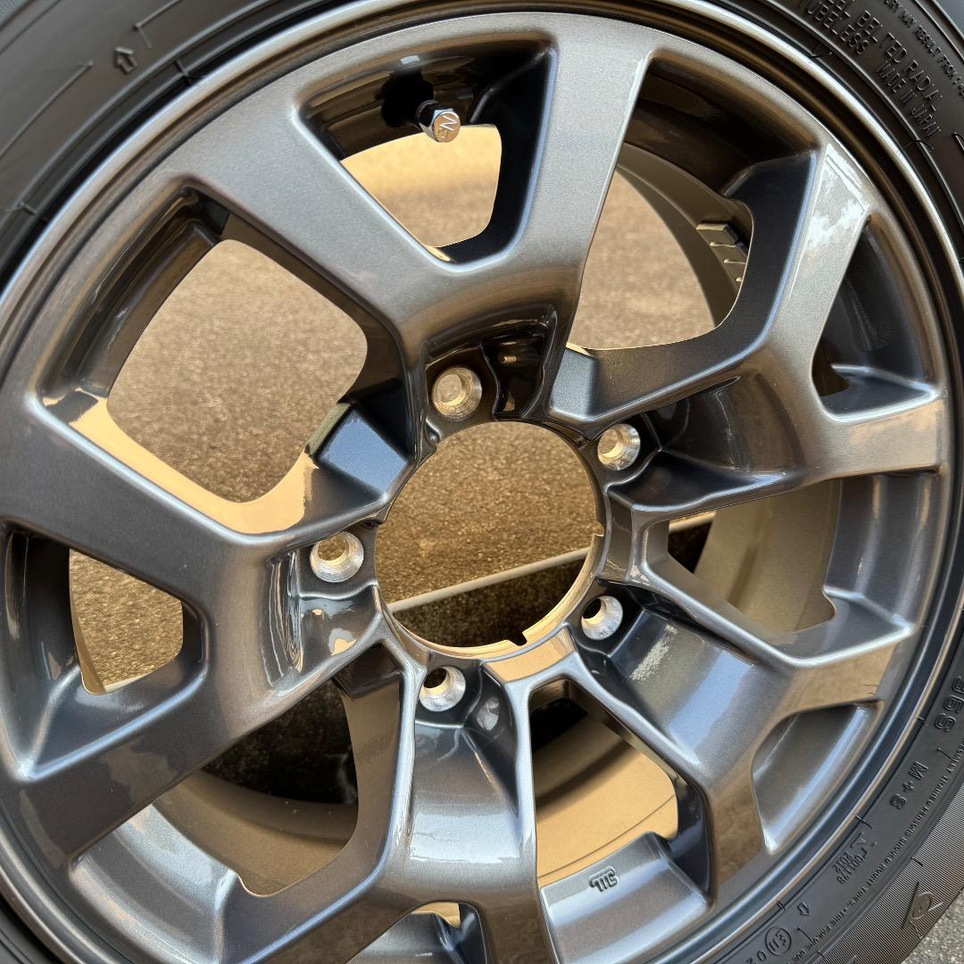 （送料込み）ジムニーシエラ JB74 新車外し ホイール＆タイヤ 2025年製