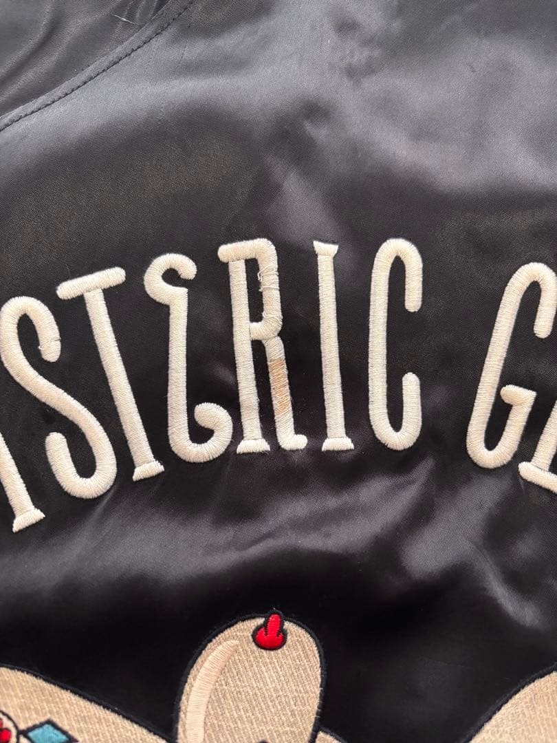 HYSTERIC GLAMOUR スカジャン MA-1 ブラック