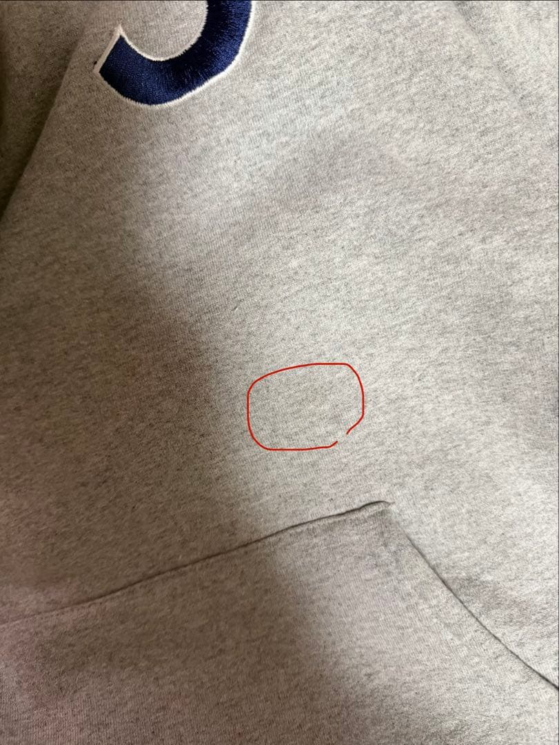 supreme Sロゴツノパーカー