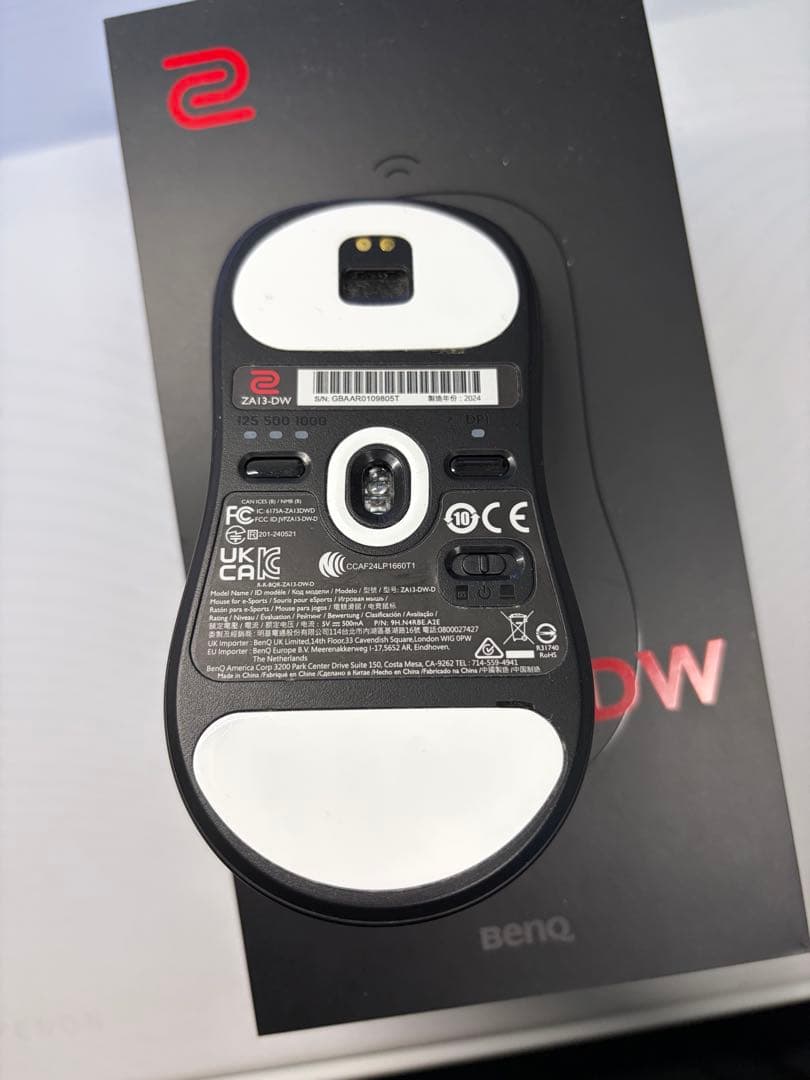 BenQ ZOWIE ZA13-DW ワイヤレスマウス