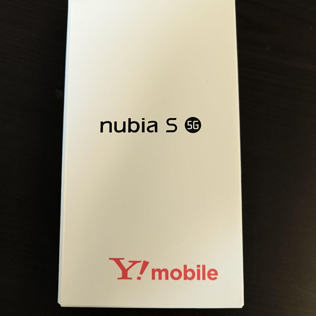 【新品】nubia S 5G ライトブルー Y!mobile