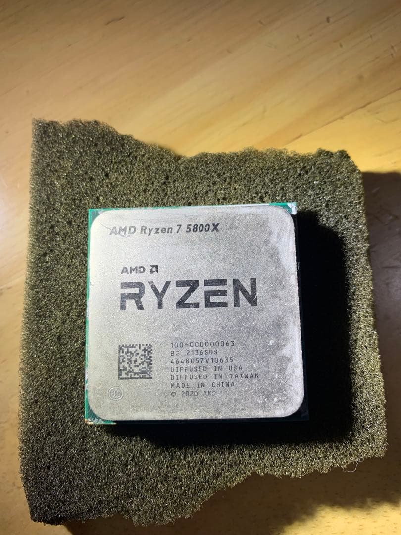 【中古】AMD Ryzen 7 5800X