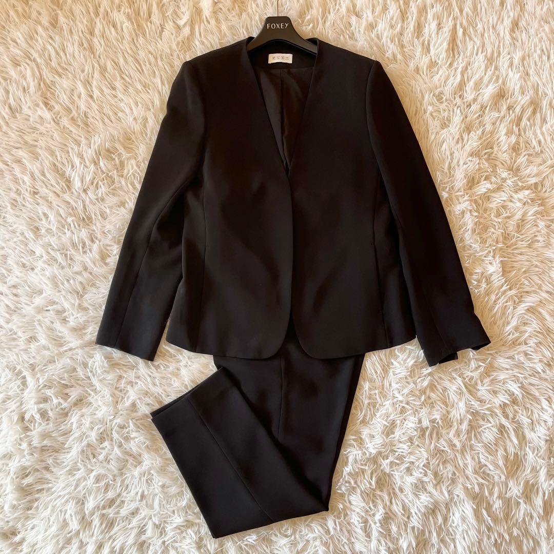 近年モデル✨ プラステ トリアセブレンドカラーレスジャケット パンツスーツ L