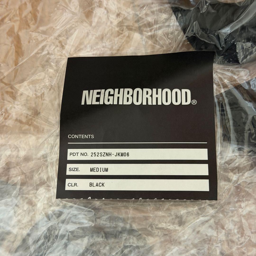 ジャケット・アウター NEIGHBORHOOD LEATHER CAR COAT BLACK M